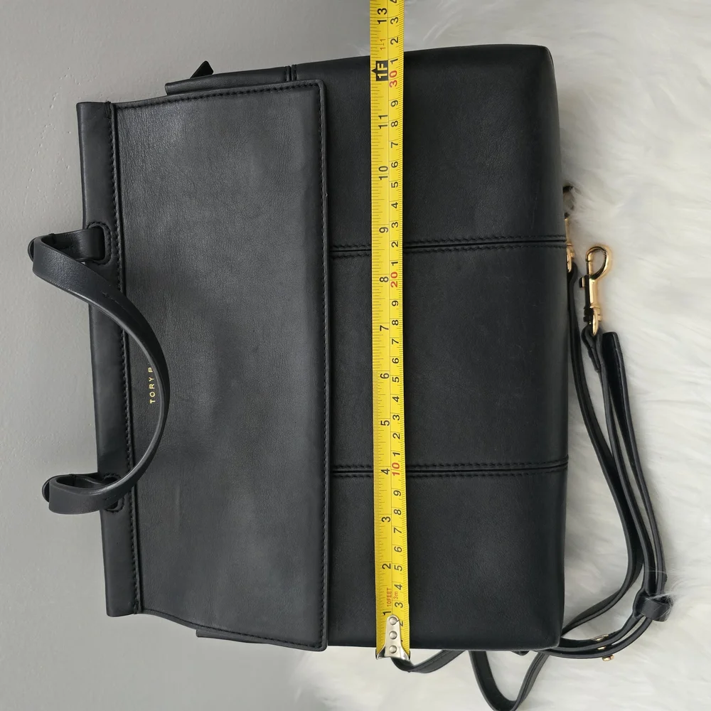 Tory Burch Black Leather Bag - Picture 9 of 11